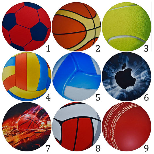 Mouse Pad Round Football & Ball Design MPRFB00(JG)