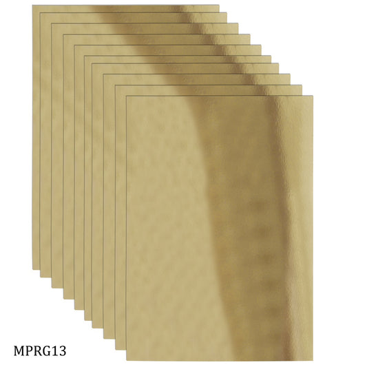 Craft Paper Mirror Gold A4 MPRG13 Pk of 10 (JG)