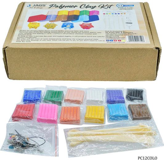 Polymer Clay Set 12 colors