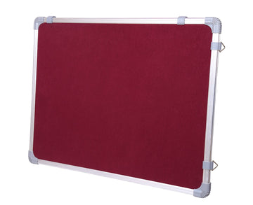 OBASIX® Pin-up (Notice Board) Classic Series Colour Maroon| Light Weight Aluminium Frame