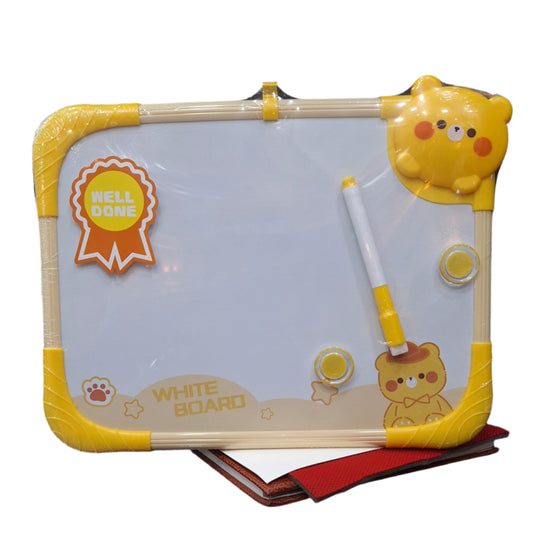 Cute & Stylish teddy Magnetic  White Board  for kids