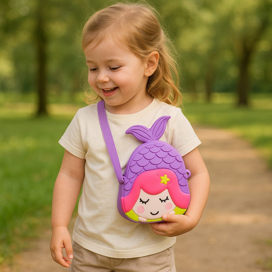 HSP Mart® Mermaid Silicone Bag (KQ-0250 BI)