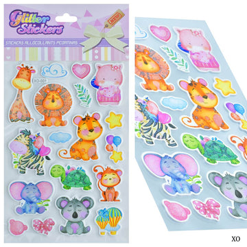 Glitter Sticker 3D X0