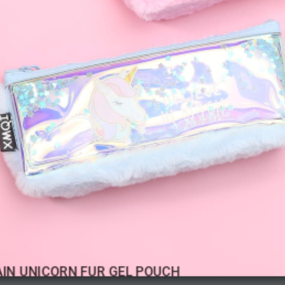 Unicorn Fun Magic Pencil Pouch Kids 1979 (NV)
