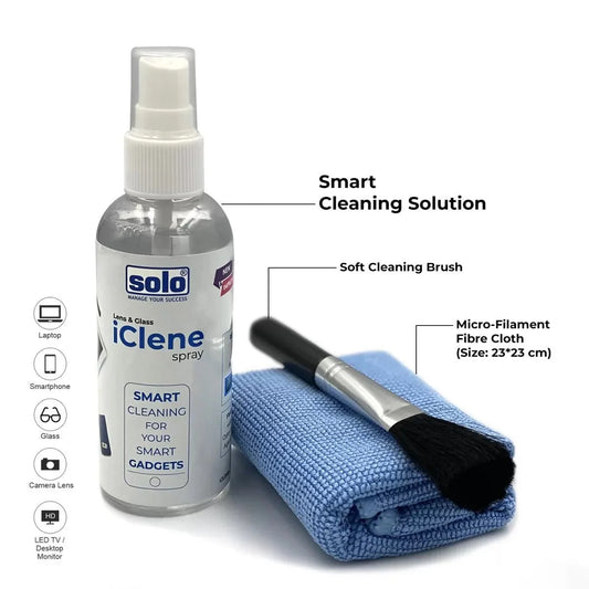 SOLO LENS & GLASS ICLENE CLEANING KIT (IC106)