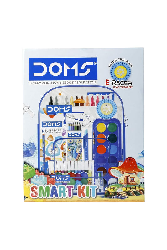DOMS Smart Kit | 12-in-1 Stationery & Art Combo