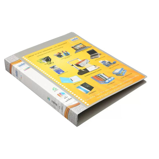 Ring Binder-2D-Ring with Front View Pocket – A4 (RB405)