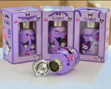 Kuromi Cute Insulated Stainless Steel Bottle – Premium Gift Edition (KV0307-T24-T37)
