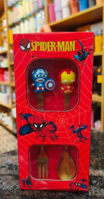 Spider-Man Cutlery Set – Superhero Mealtime Fun